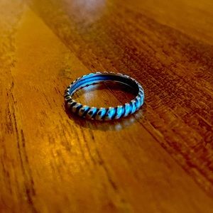 Silpada ‘Belle Fleur’ stacking ring